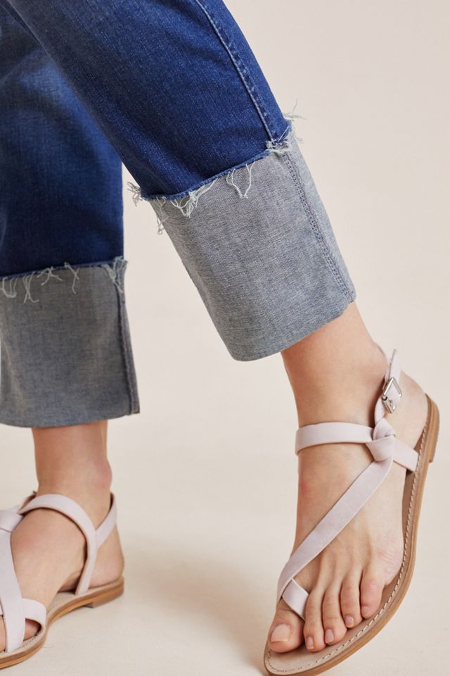 MOTHER The Ponyboy High-Rise Cuffed Fray Jeans #3