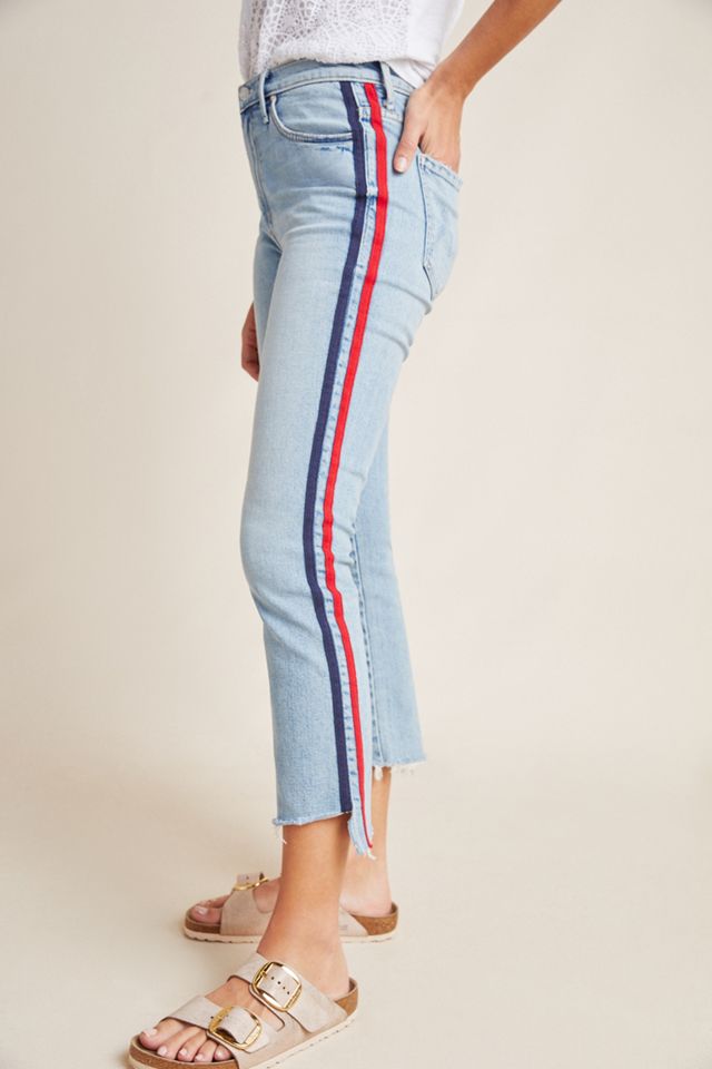 MOTHER The Insider High-Rise Crop Step Fray Jeans #2