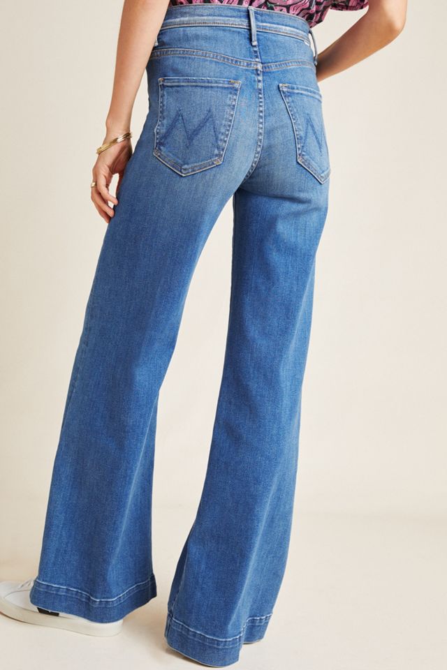 MOTHER The Swooner High-Rise Wide-Leg Jeans #1