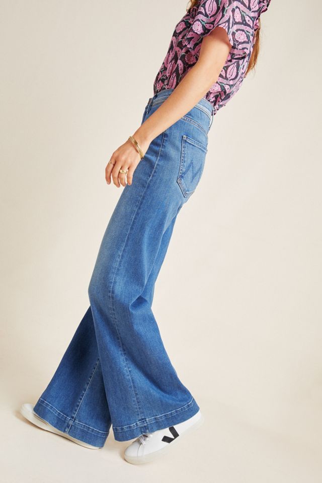 MOTHER The Swooner High-Rise Wide-Leg Jeans #3