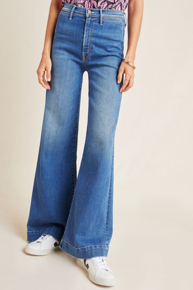 MOTHER The Swooner High-Rise Wide-Leg Jeans #4