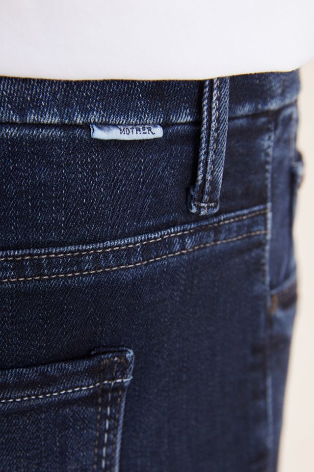 MOTHER The Looker High-Rise Ankle Fray Skinny Jeans #3