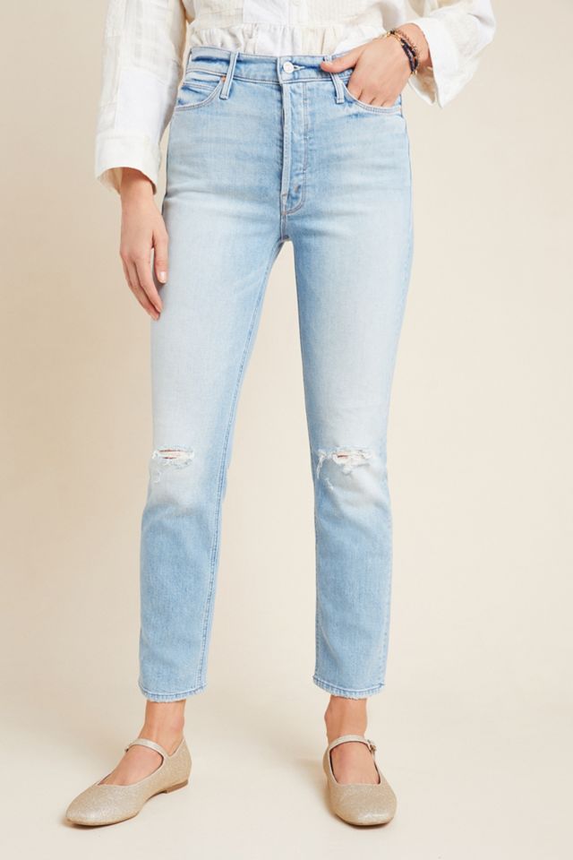 MOTHER The Dazzler Ultra High-Rise Straight Jeans #2