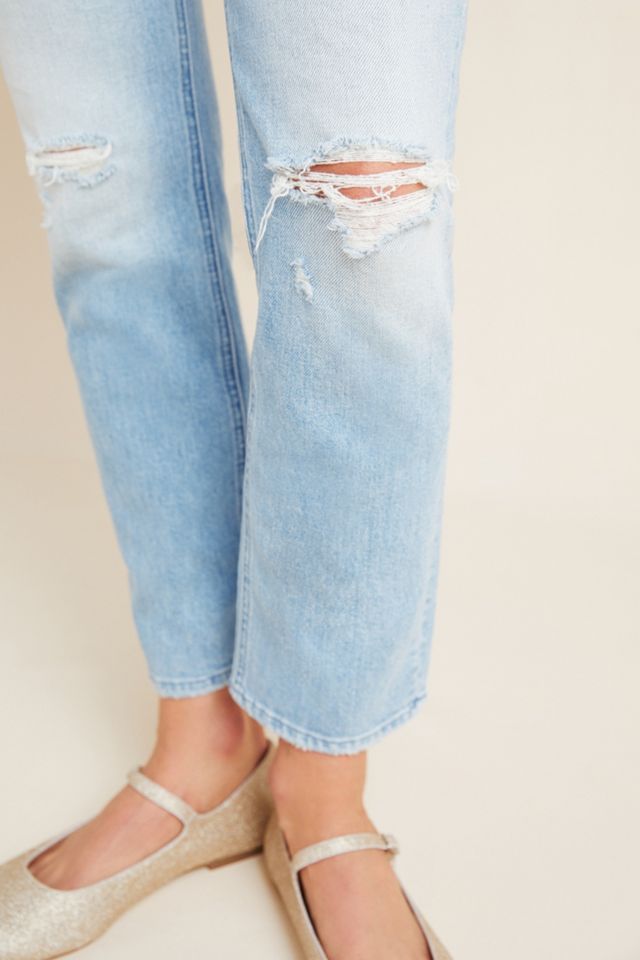 MOTHER The Dazzler Ultra High-Rise Straight Jeans #3