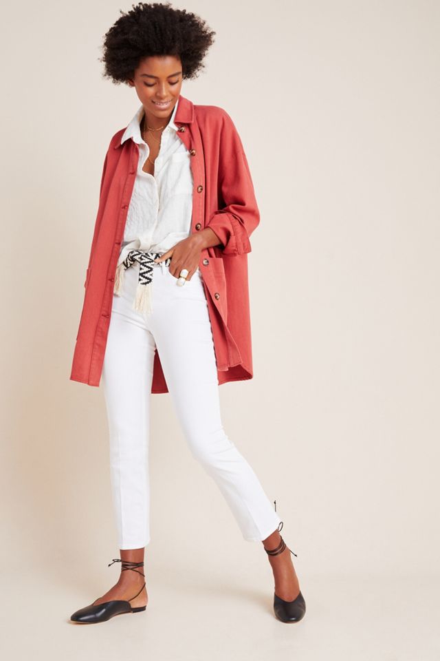 MOTHER The Dazzler High-Rise Slim Straight Jeans #1