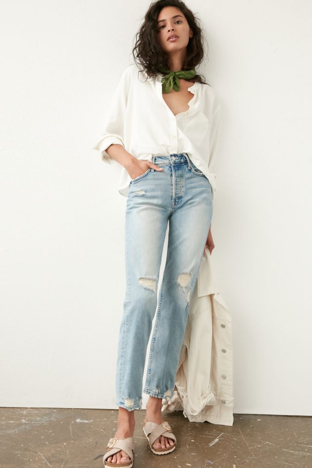 MOTHER The Tomcat Straight Jeans