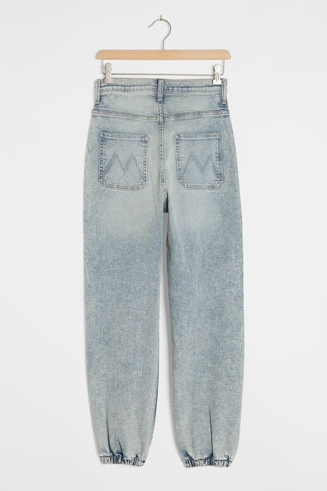 MOTHER The Wrapper Ultra High Rise Jogger Jeans Anthropologie