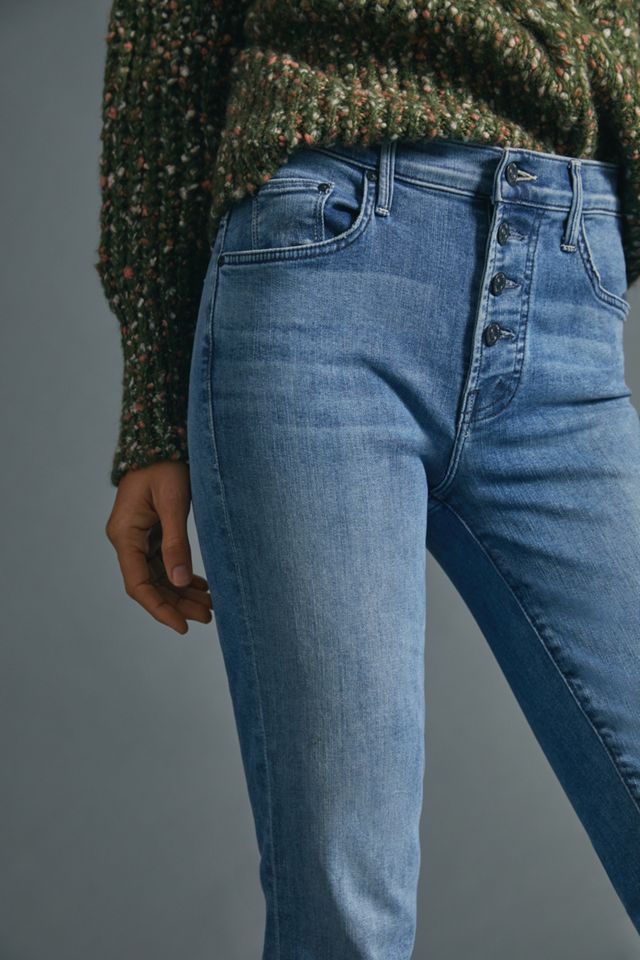 MOTHER The Pixie High-Rise Cropped Bootcut Jeans #2