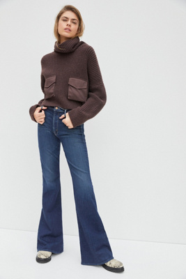 Mother The Doozy High Rise Flare Jeans Anthropologie