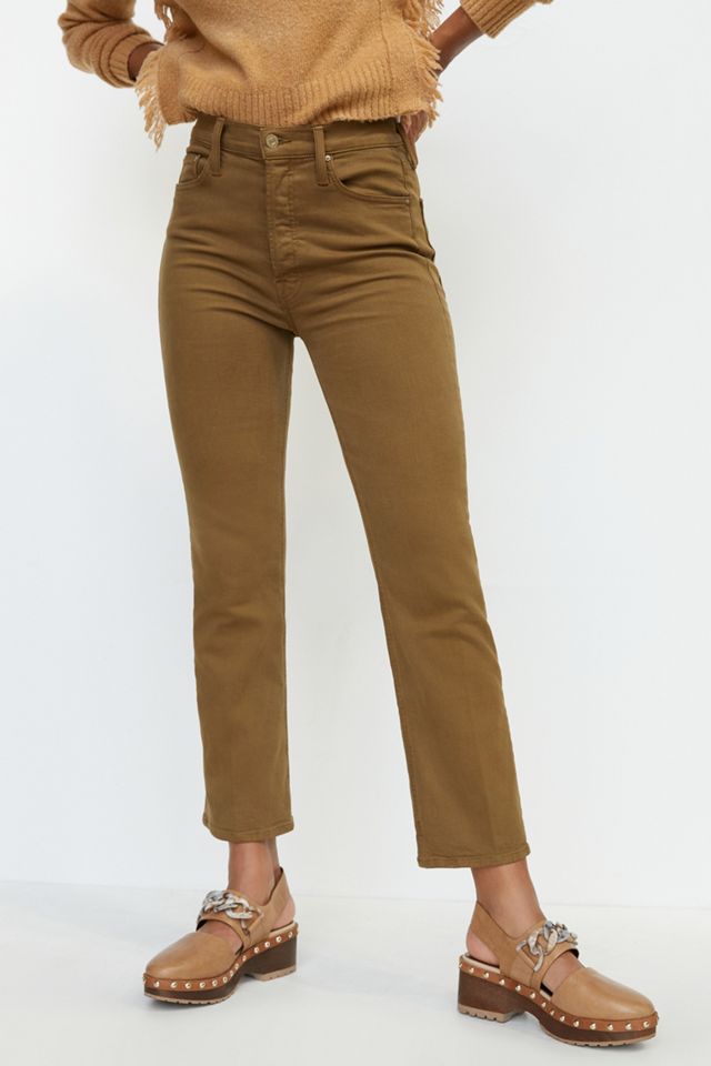 MOTHER The Tripper Ultra High-Rise Ankle Flare Jeans #1