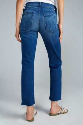 mother the dazzler slim straight jeans