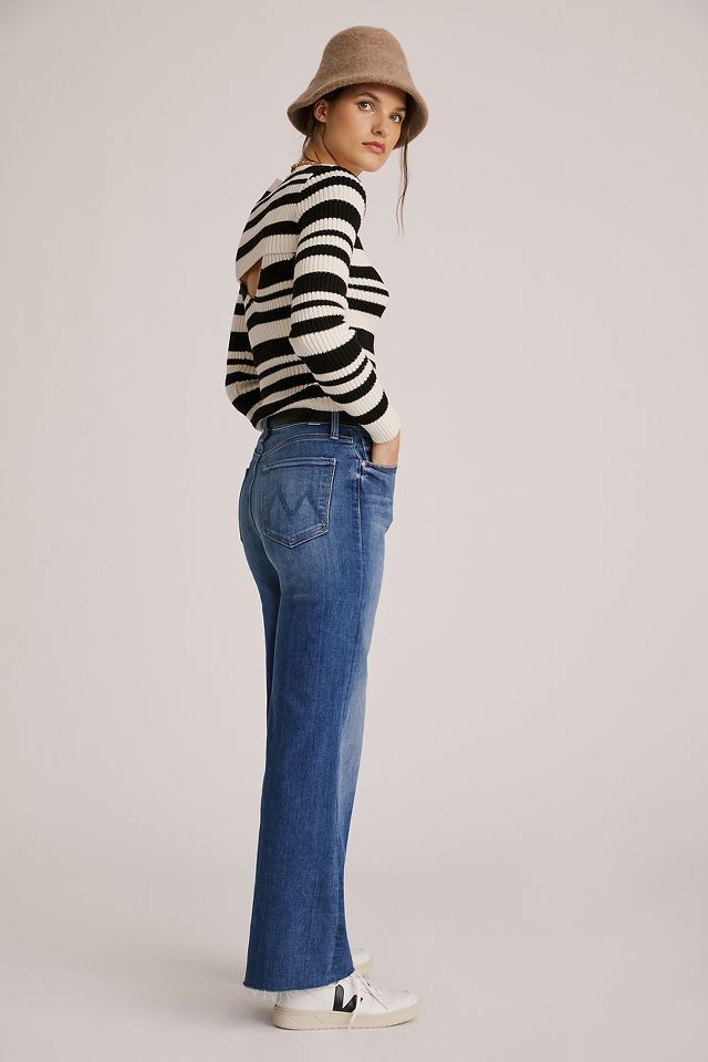 MOTHER The Tomcat Roller Wide-Leg Jeans | Anthropologie