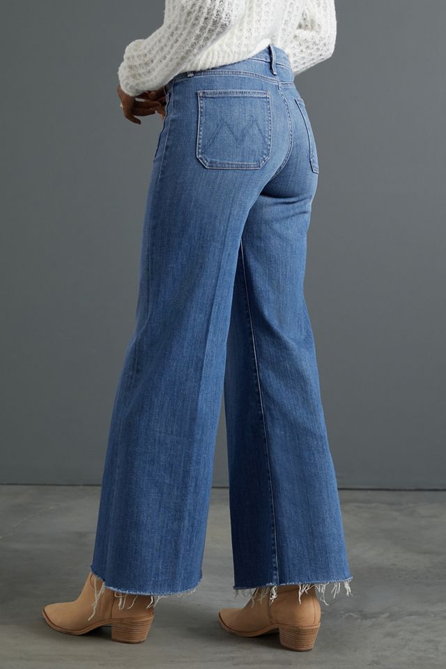 MOTHER The Patch-Pocket Roller Wide-Leg Jeans #2