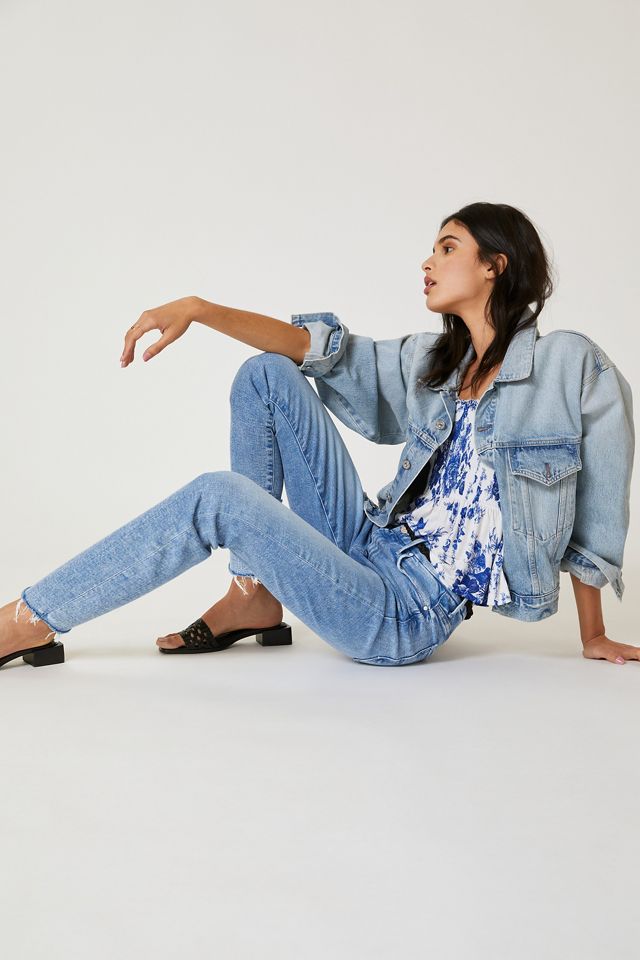 MOTHER The Looker High-Rise Skinny Jeans #1