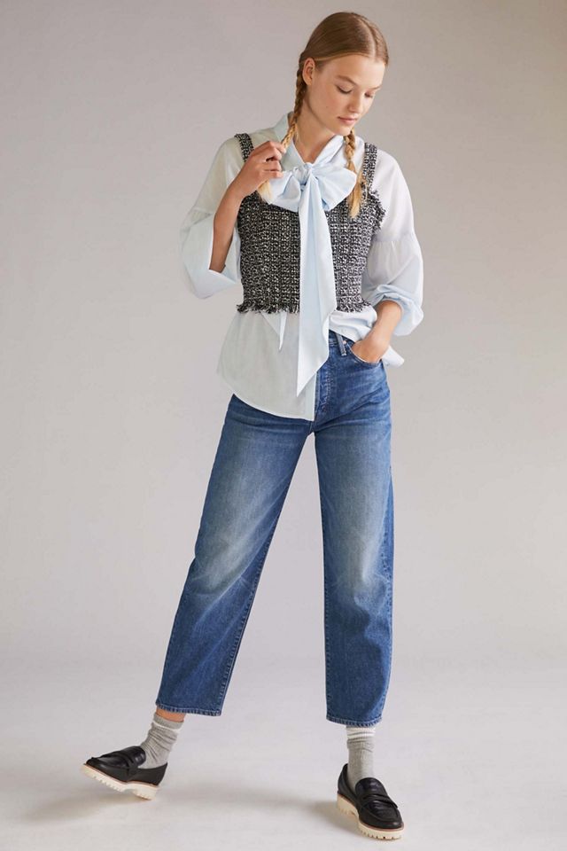 MOTHER The Curbside Ultra High-Rise Balloon-Leg Jeans