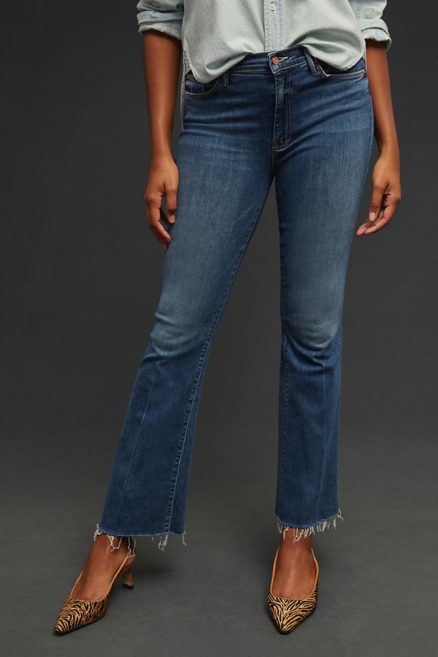 MOTHER The Weekender Mid-Rise Flare Jeans