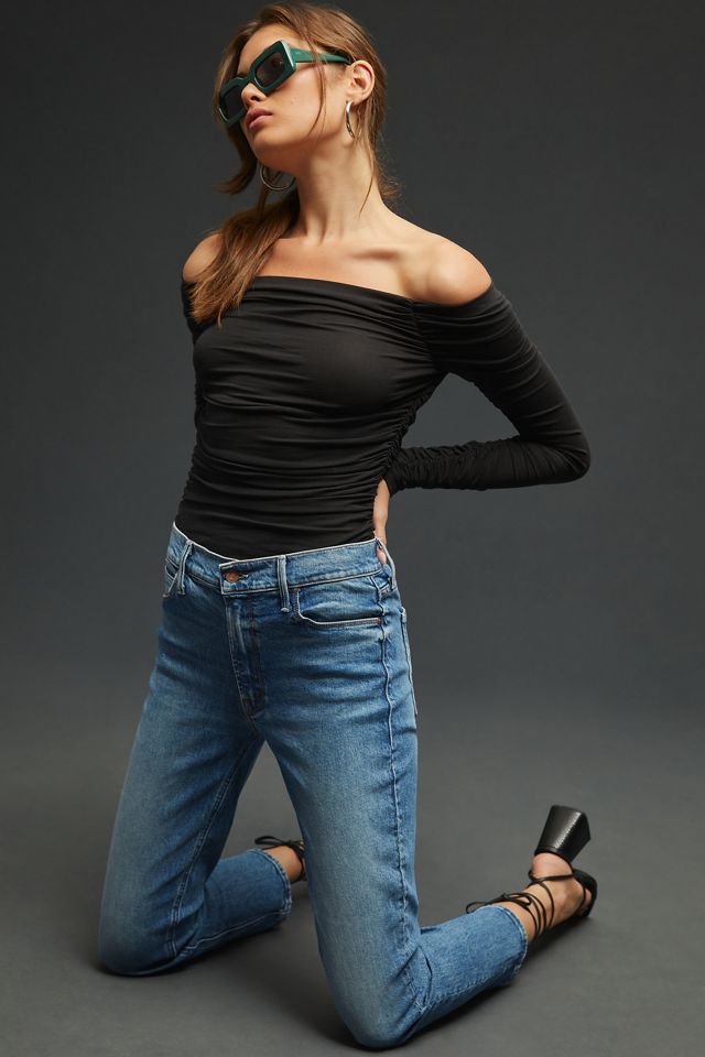 MOTHER The Dazzler Mid-Rise Straight Jeans #2