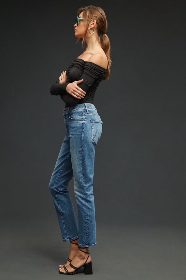 MOTHER The Dazzler Mid-Rise Straight Jeans #5