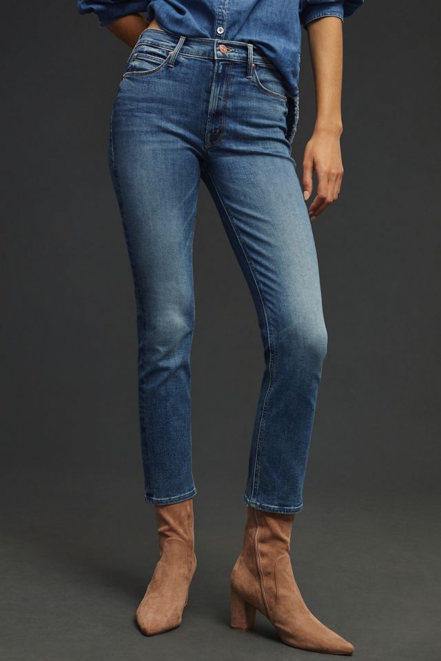 MOTHER The Dazzler Mid-Rise Straight Jeans #1