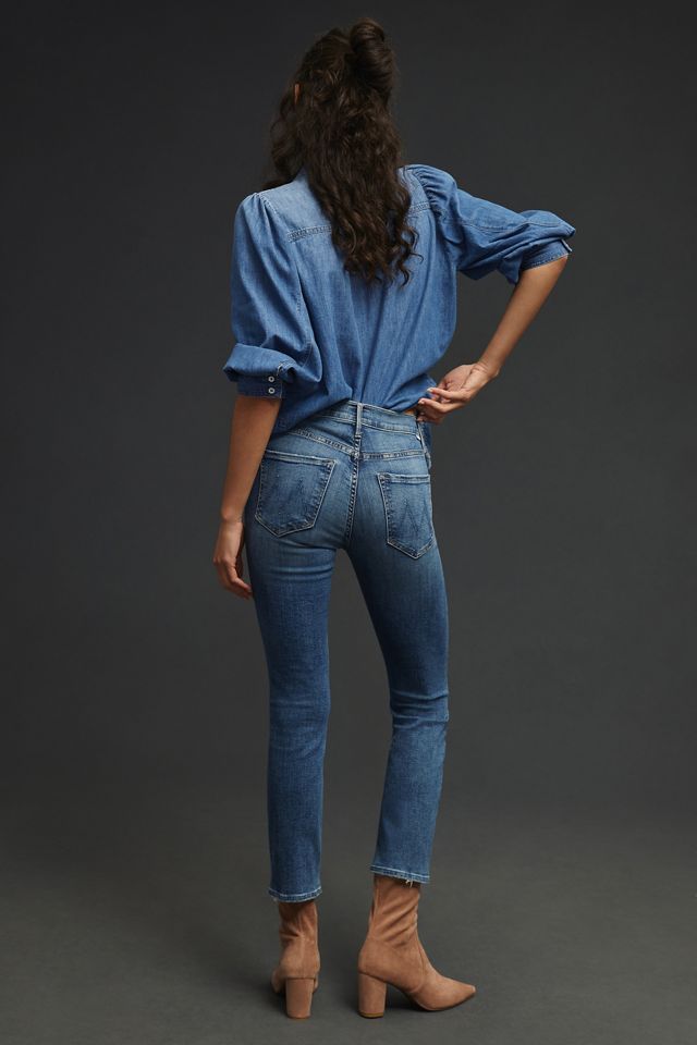 MOTHER The Dazzler Mid-Rise Straight Jeans #2