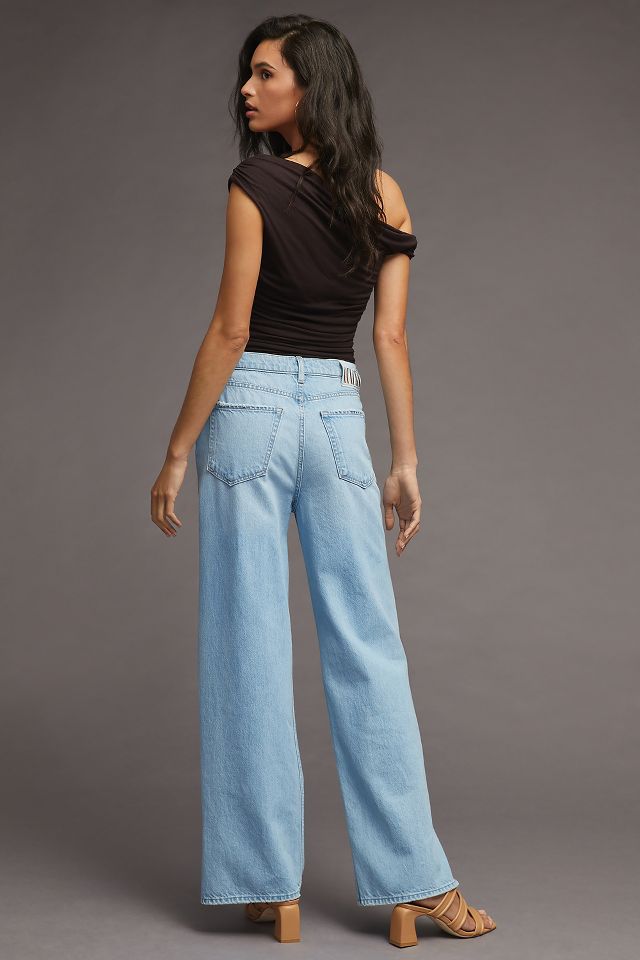 MOTHER SNACKS! The Fun Dip Puddle Jeans | Anthropologie