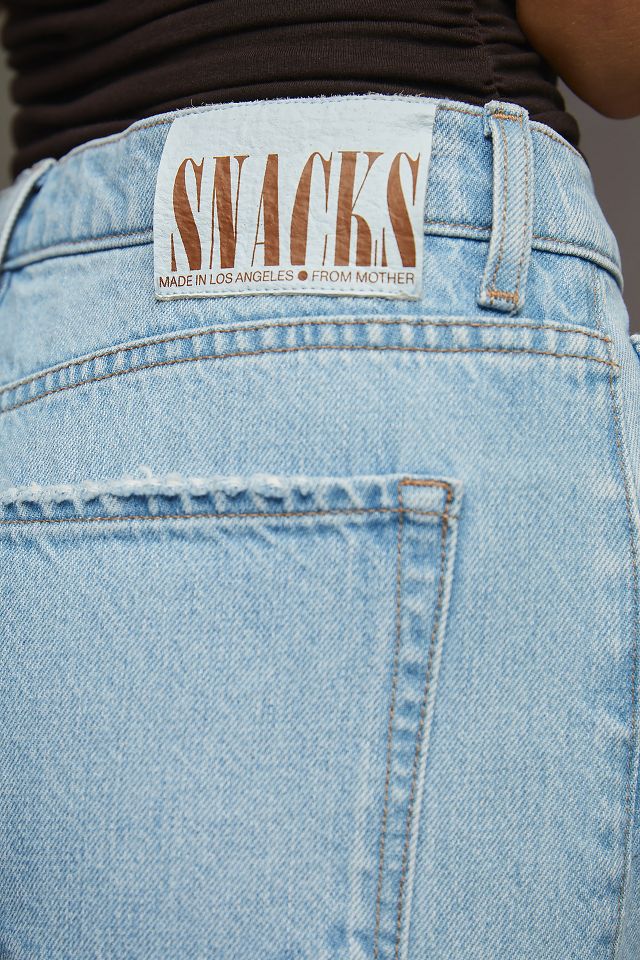 MOTHER SNACKS! The Fun Dip Puddle Jeans | Anthropologie