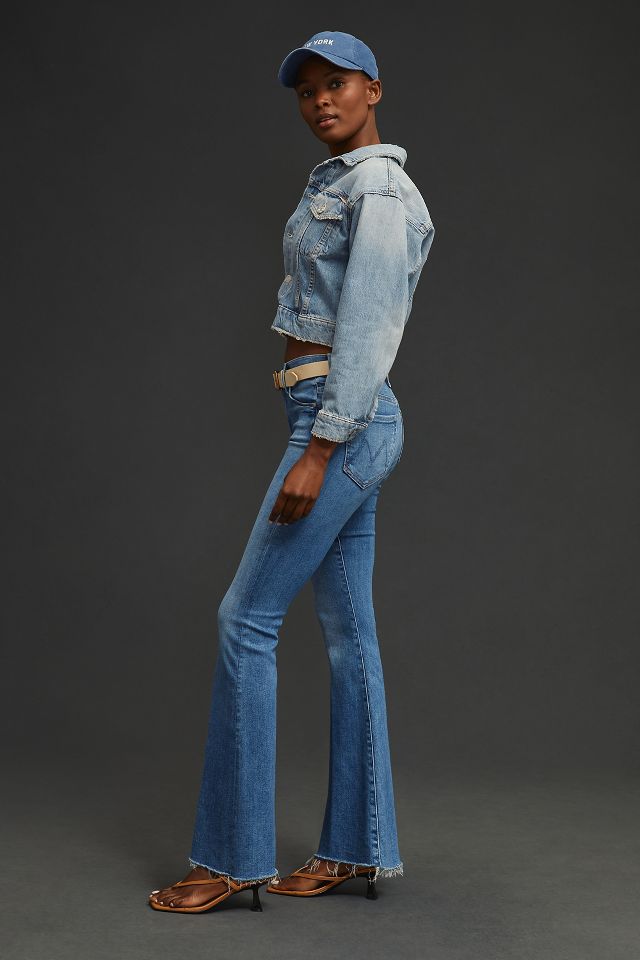 Mother frayed hot sale jeans