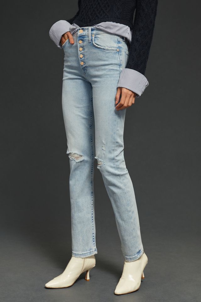MOTHER The Tomcat High-Rise Straight Jeans #1