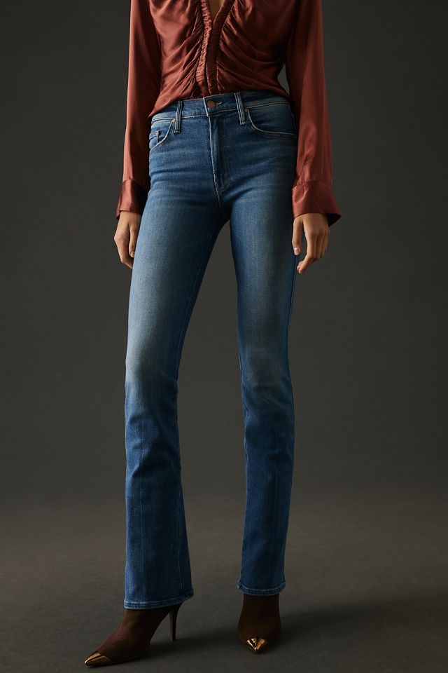 MOTHER The Double Insider Heel Mid-Rise Bootcut Jeans #1