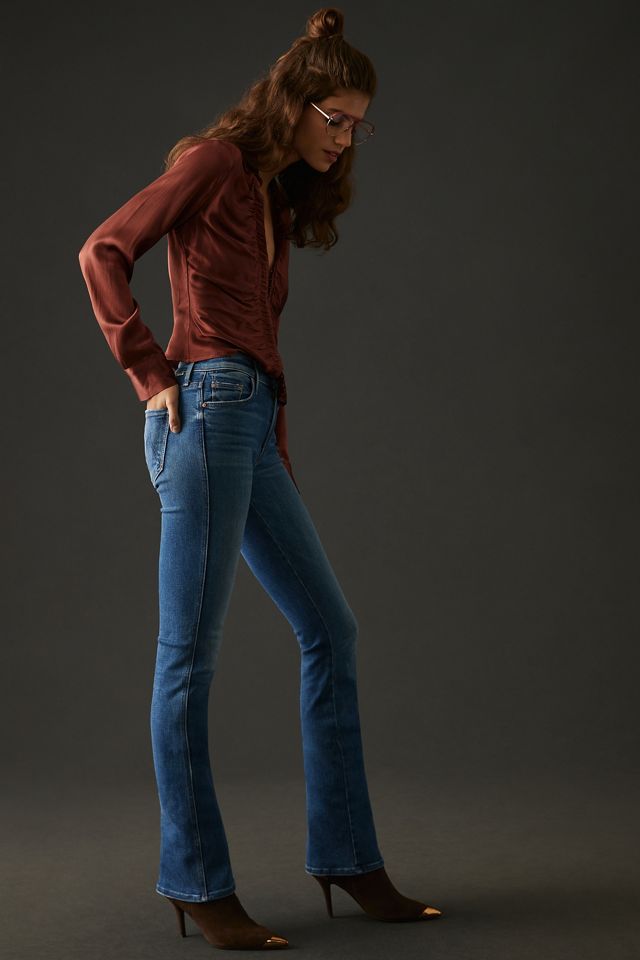 MOTHER The Double Insider Heel Mid-Rise Bootcut Jeans #2