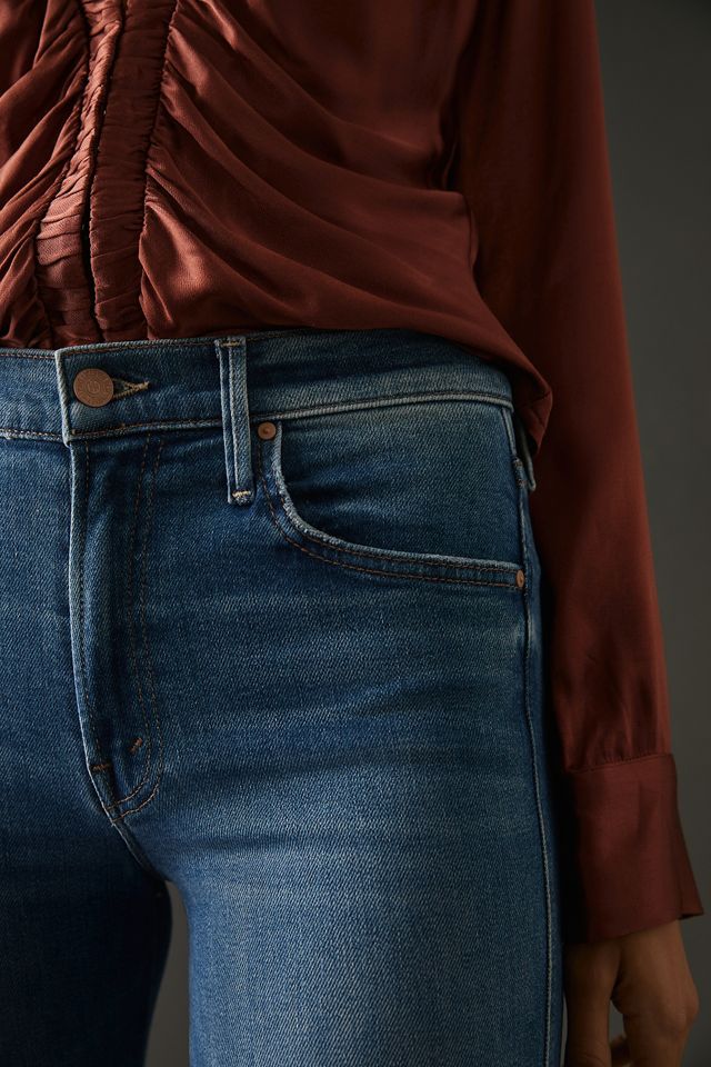 MOTHER The Double Insider Heel Mid-Rise Bootcut Jeans #3