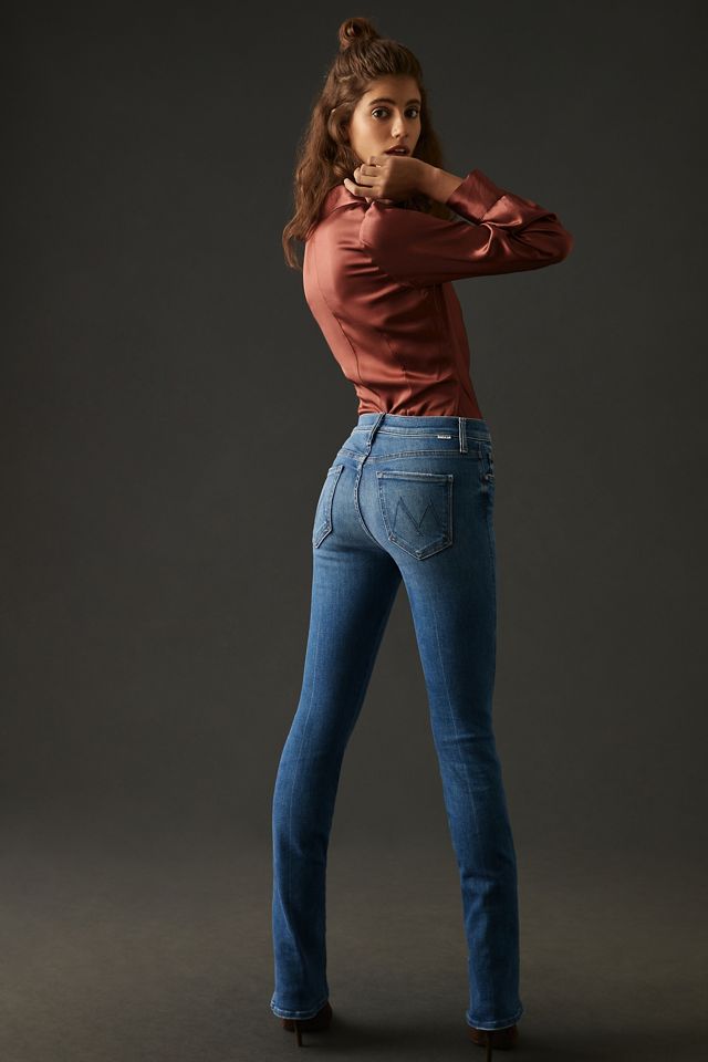 MOTHER The Double Insider Heel Mid-Rise Bootcut Jeans #4