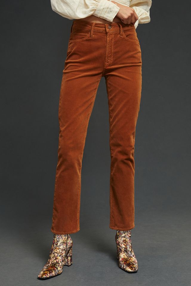 MOTHER The Mid-Rise Dazzler Corduroy Pants #1