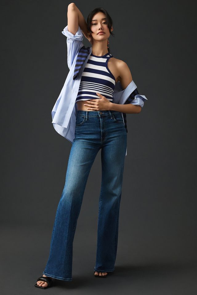 MOTHER The Hustler Roller Heel Jeans