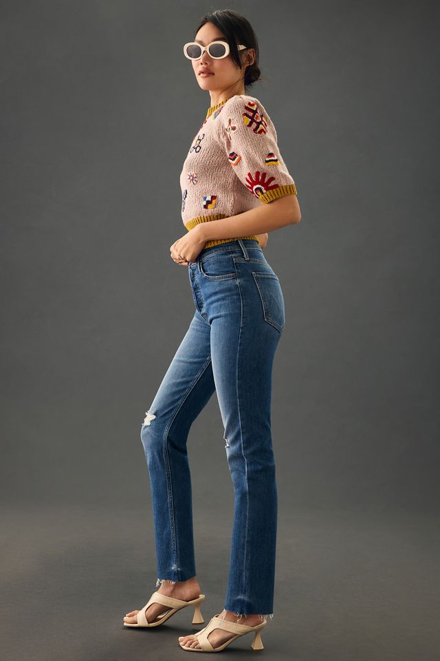 MOTHER The Tomcat Ankle Fray Jeans #5
