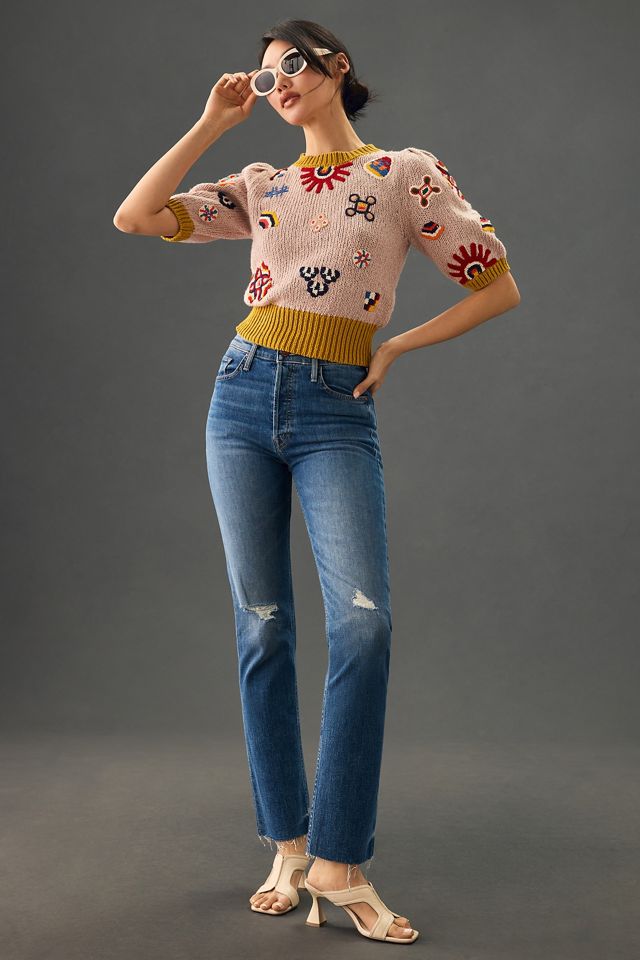 MOTHER The Tomcat Ankle Fray Jeans