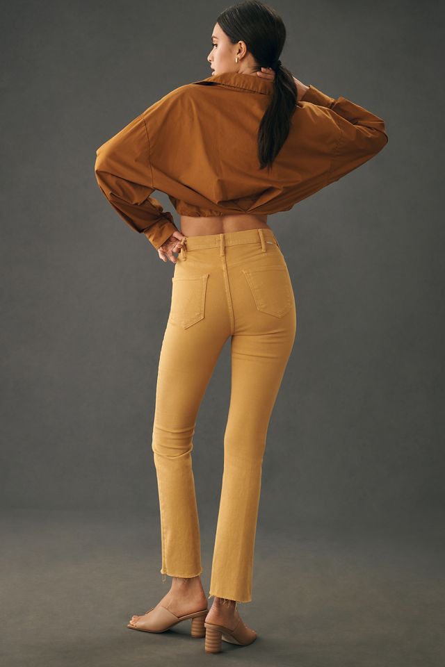 MOTHER The Hustler Ankle Fray Jeans #4