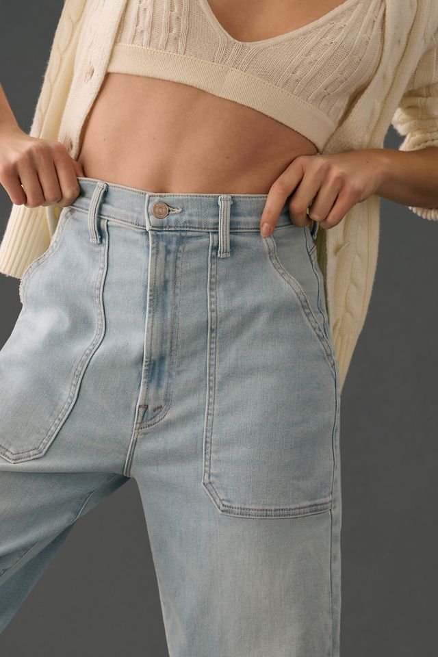 MOTHER The Wrapper Patch Springy Ankle High-Rise Jeans #2