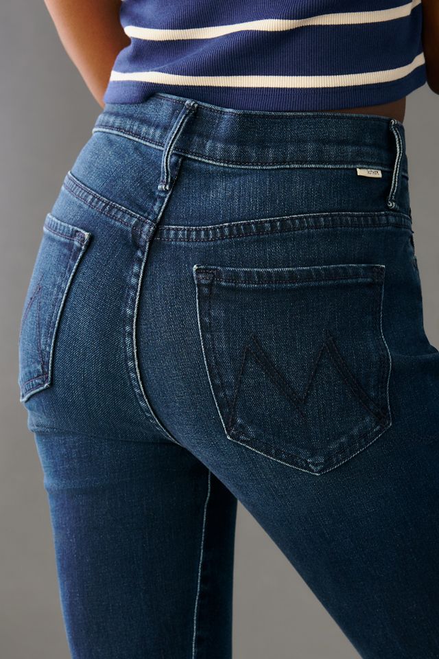 MOTHER The Insider Crop Step Fray Jeans #5