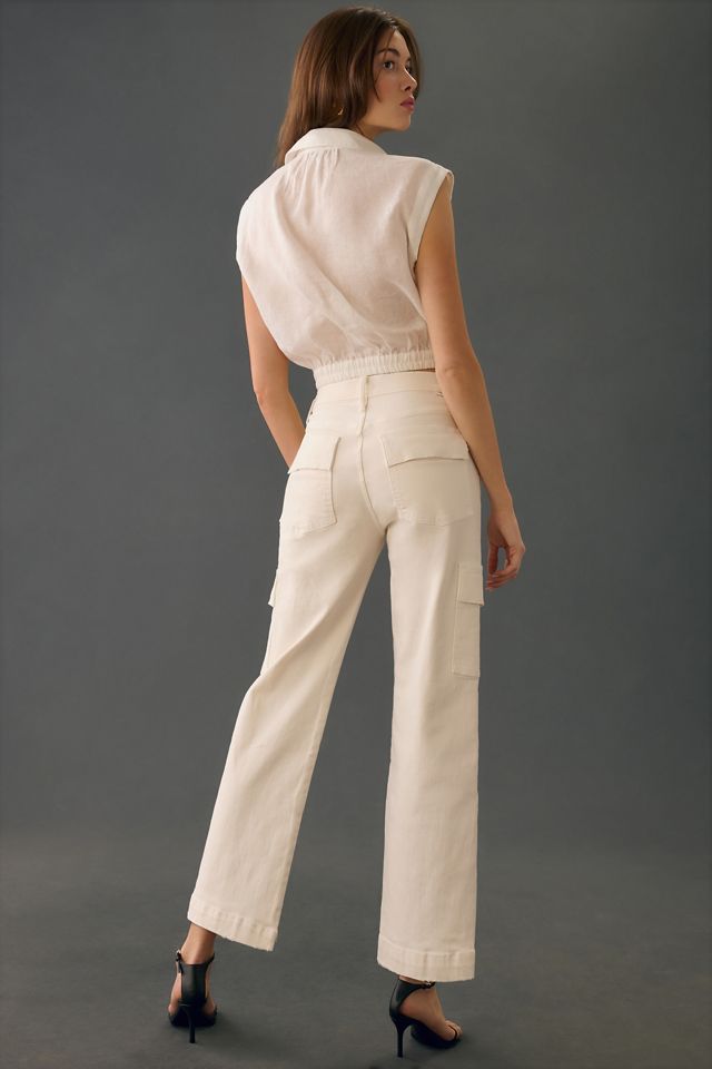 MOTHER The Rambler Cargo High-Rise Ankle Jeans #3