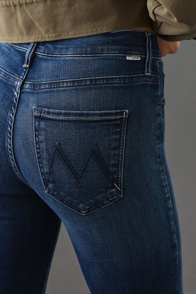 MOTHER The Runaway Fray High-Rise Mini Boot Jeans #5