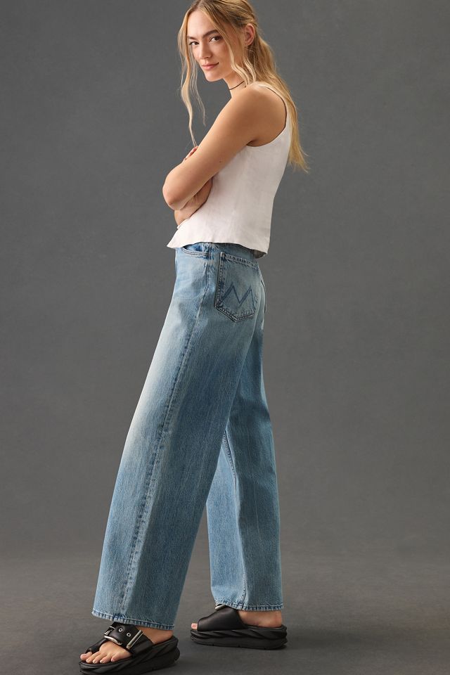 MOTHER The Tucked Under Spinner High-Rise Wide-Leg Jeans #2