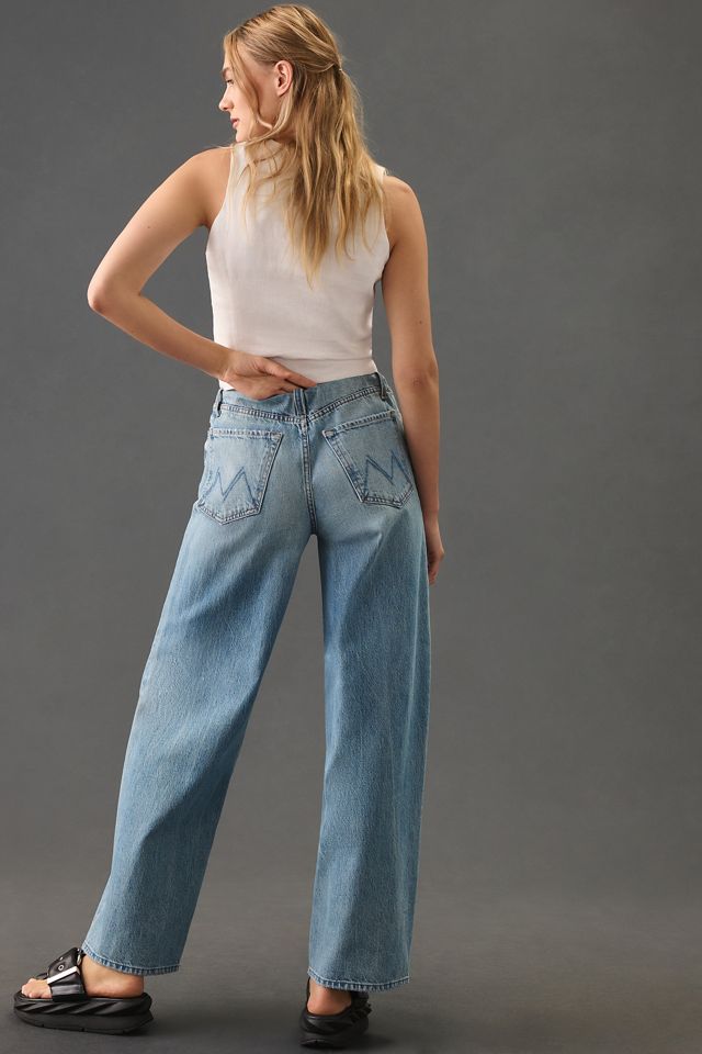 MOTHER The Tucked Under Spinner High-Rise Wide-Leg Jeans #3