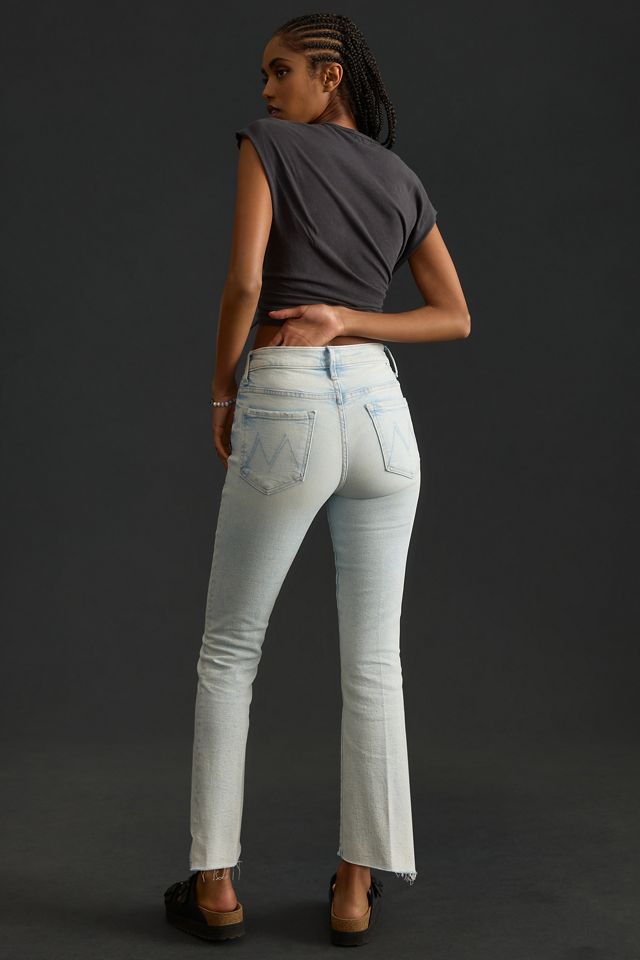 MOTHER The Insider Crop Step Fray Jeans #2