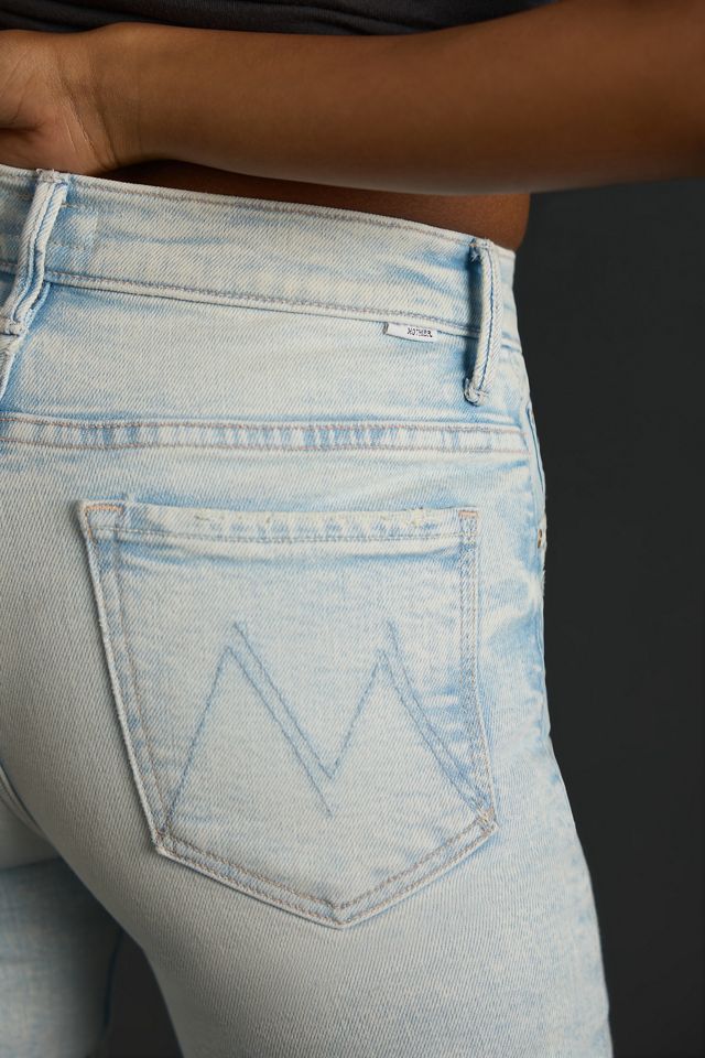 MOTHER The Insider Crop Step Fray Jeans #3