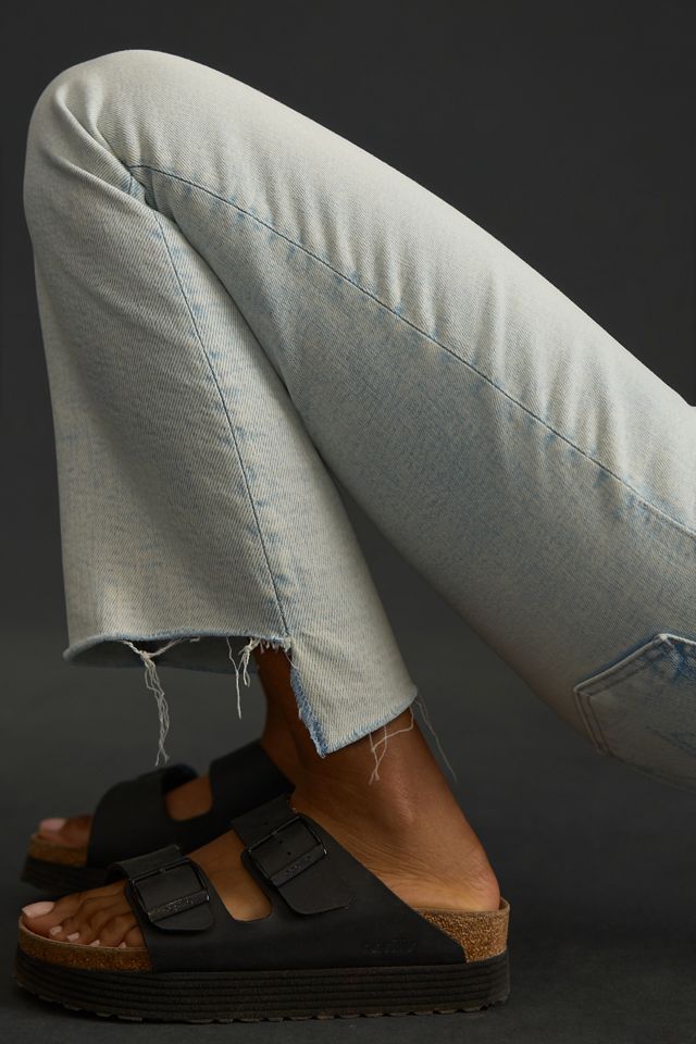 MOTHER The Insider Crop Step Fray Jeans #4