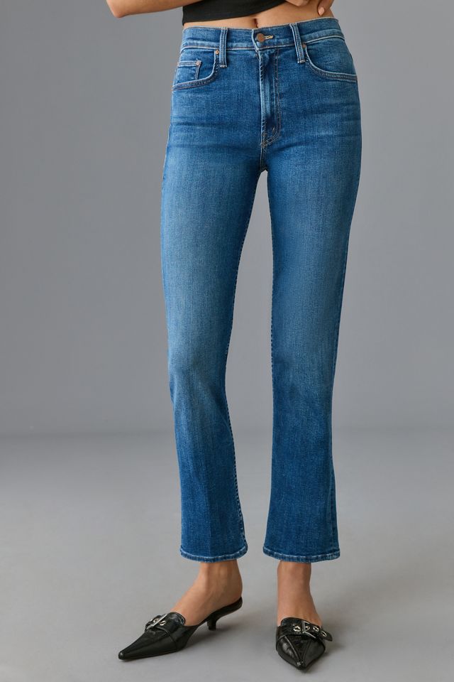 MOTHER The Rider Mid-Rise Straight Ankle Jeans #1