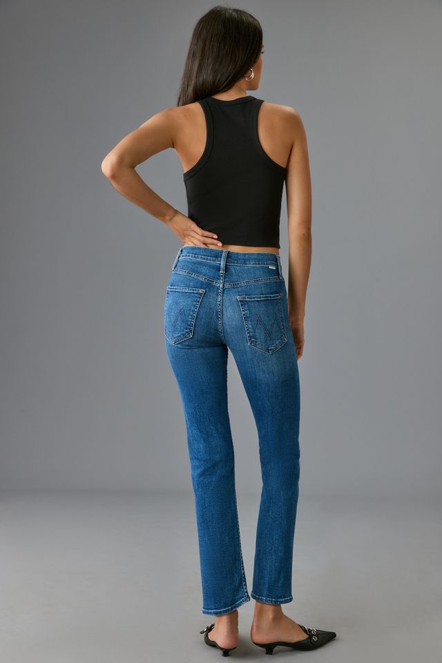 MOTHER The Rider Mid-Rise Straight Ankle Jeans #2