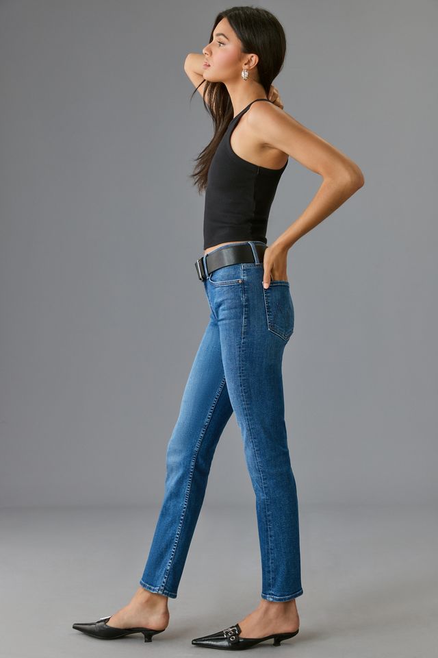 MOTHER The Rider Mid-Rise Straight Ankle Jeans #3