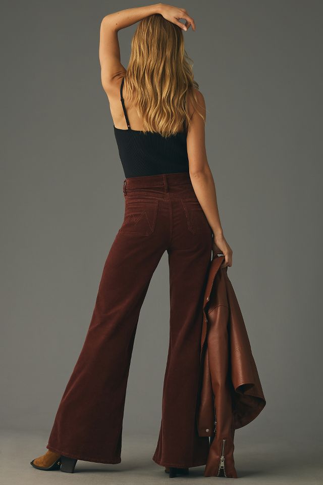 MOTHER The Corduroy Patch Pocket Roller Skimp Jeans